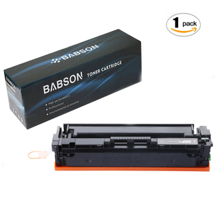 BABSON Compatible HP 410A CF410A High Yield Toner Cartridge use for HP Color LaserJet Pro MFP M477fdn, M477fdw, M477fnw, M452dn, M452nw, M452dw, M377dw Printers, 1 Pack(Black)